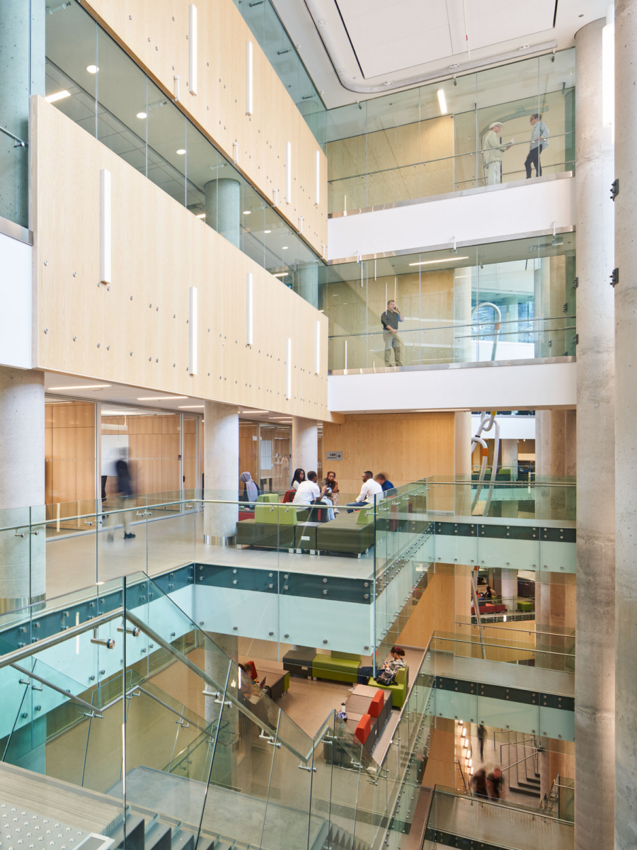 加拿大渥太华大学学习交汇点·灵活现代的教育空间-8