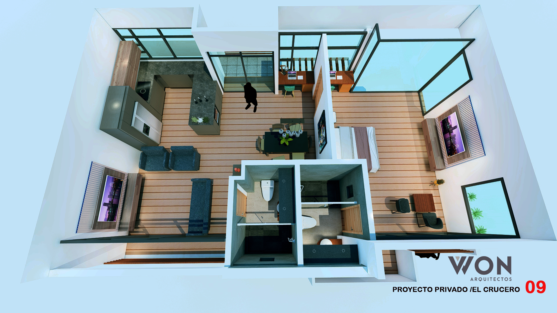 克鲁塞罗公寓丨Won arquitectos-15