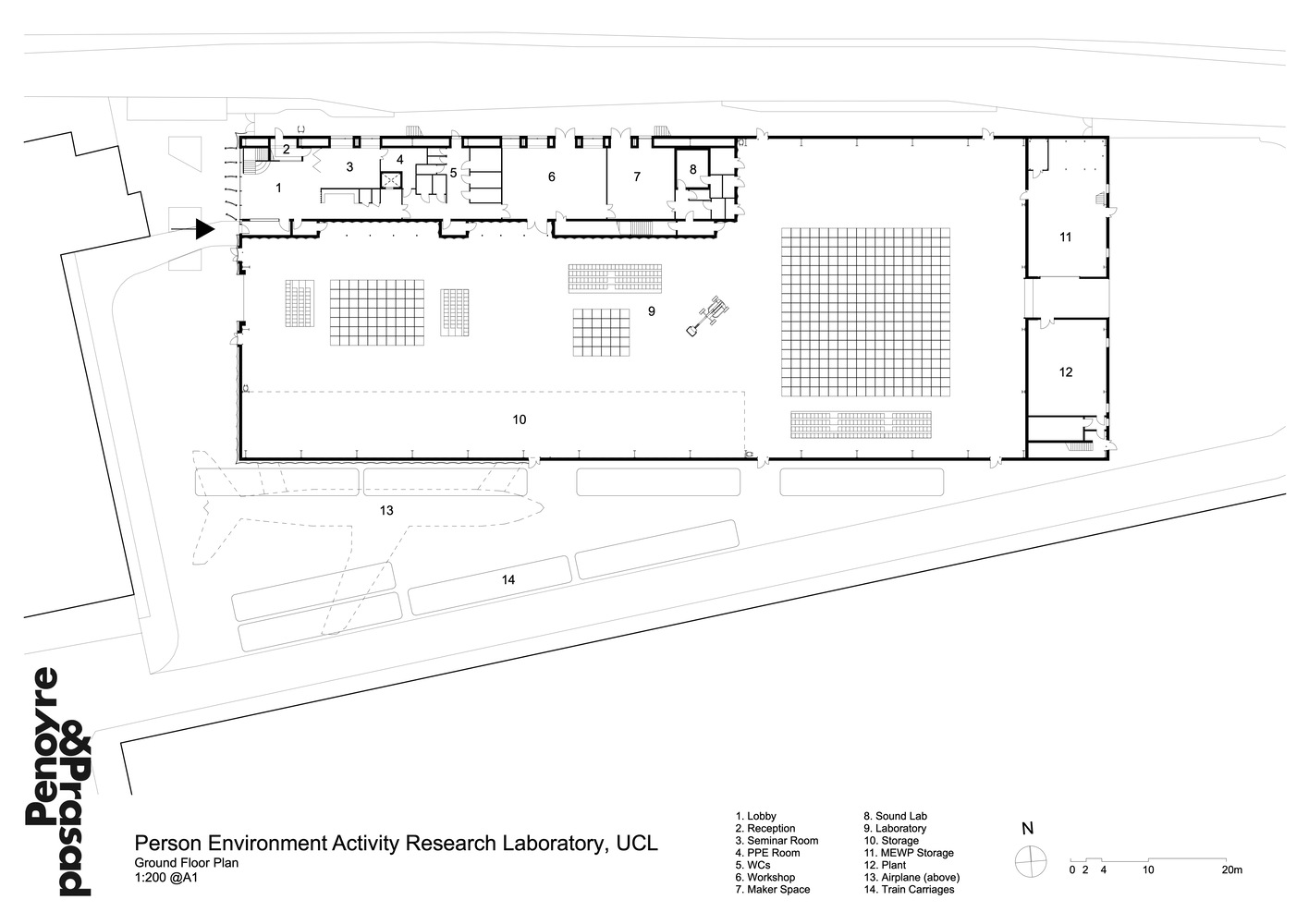 伦敦大学学院研究实验室 PEARL丨英国伦敦丨Penoyre & Prasad-32