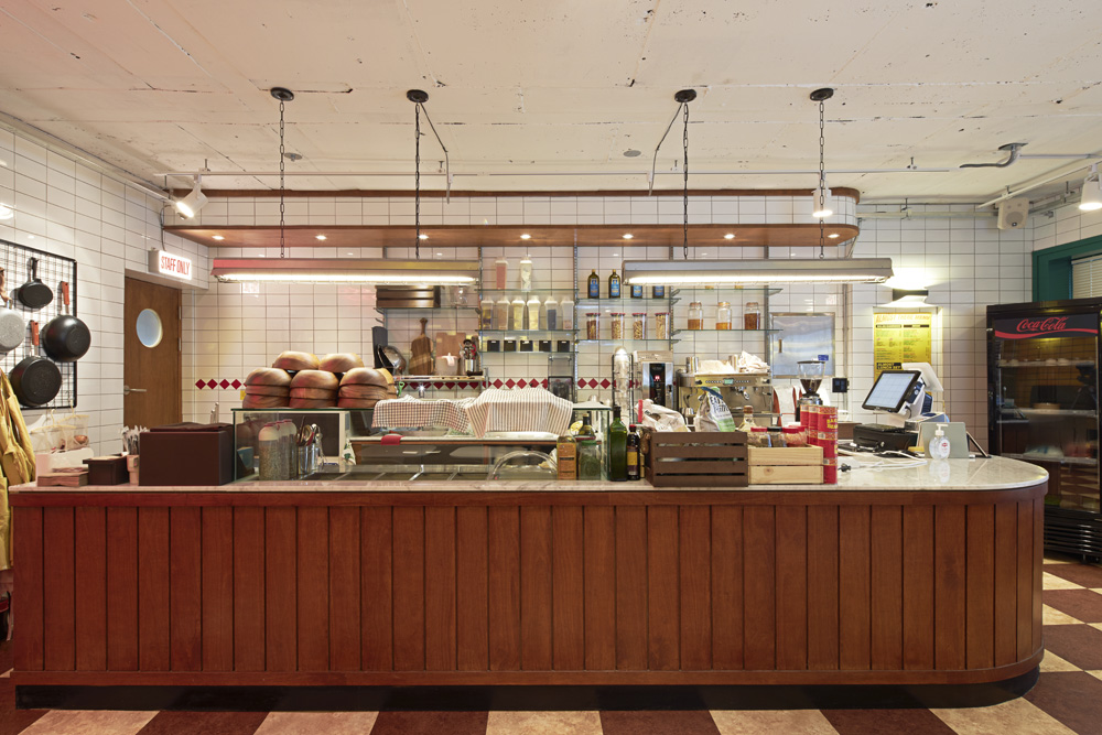 12 平米极简餐厅设计，诠释现代时尚餐饮空间-3