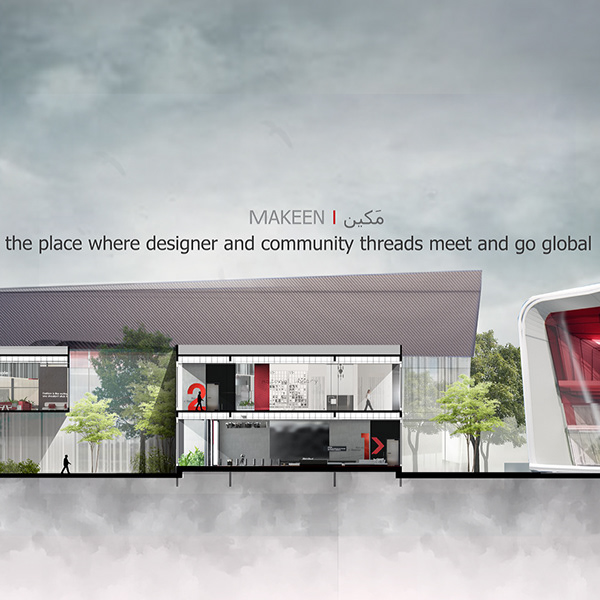 时尚中心丨沙特阿拉伯吉达丨Graduation Project-21