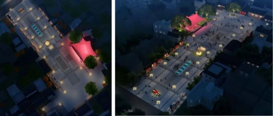 项目介绍|红色美丽乡村改造中的泛光设计理念-40