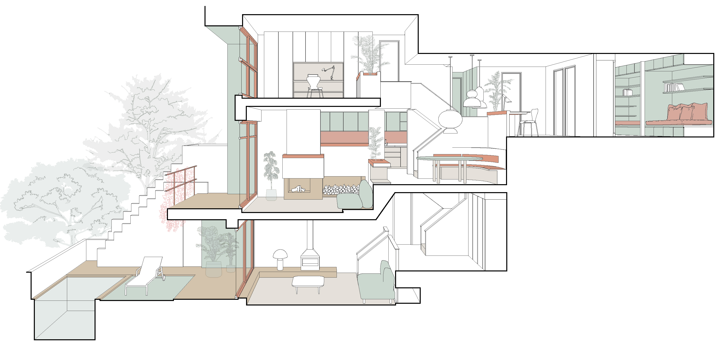 Collserola 绿色住宅改造丨Nook Architects-34
