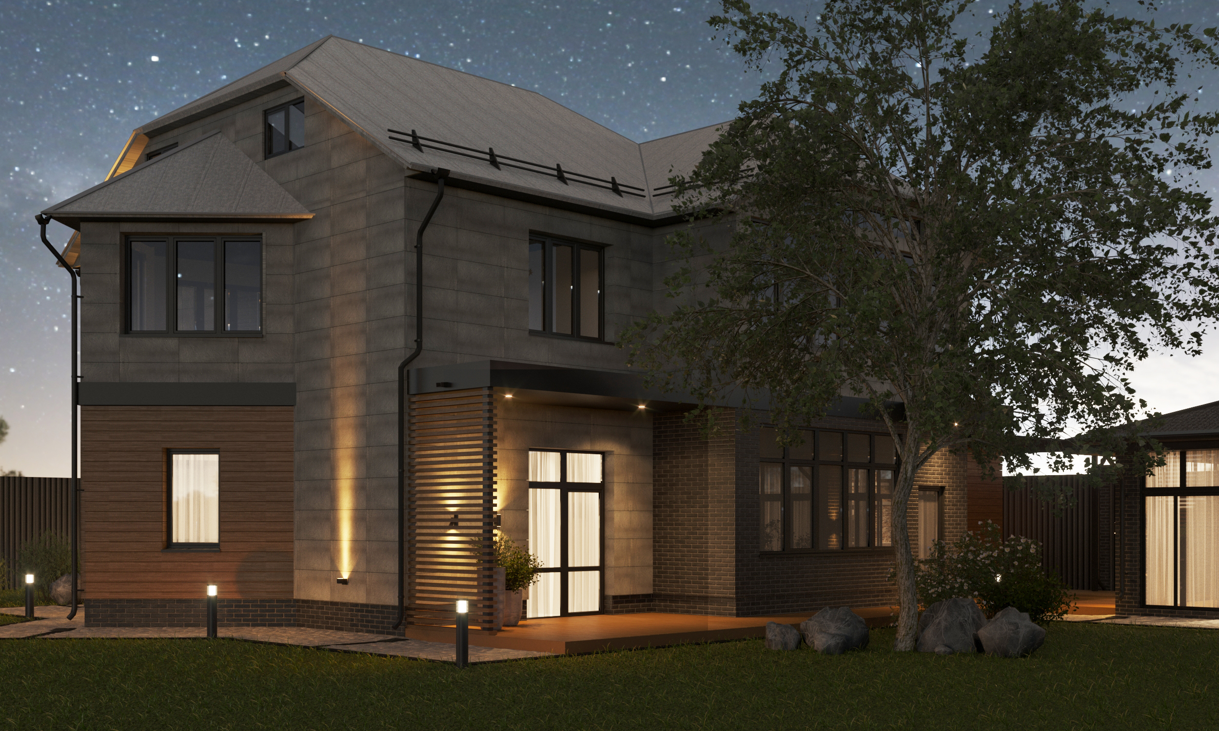 乡村住宅外立面设计-12