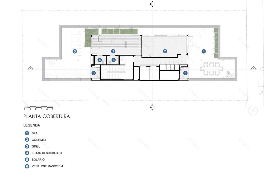 与周围年轻人群和学生融合线性纸片公寓楼设计 - 戈者设计 | 戈者设计-14