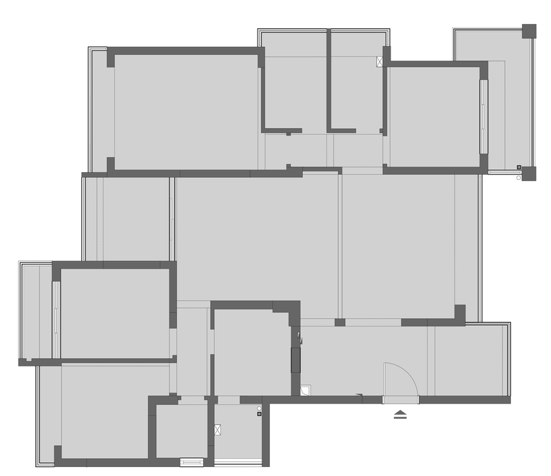 香格名苑（平层）丨中国深圳丨金戈铭创空间设计-14