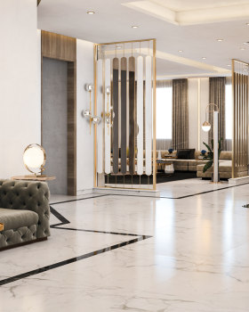 Designing a reception hall in Kuwait