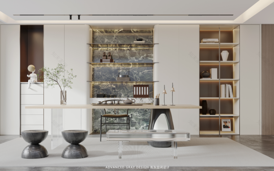 高灰新作丨高灰别墅大宅设计-17