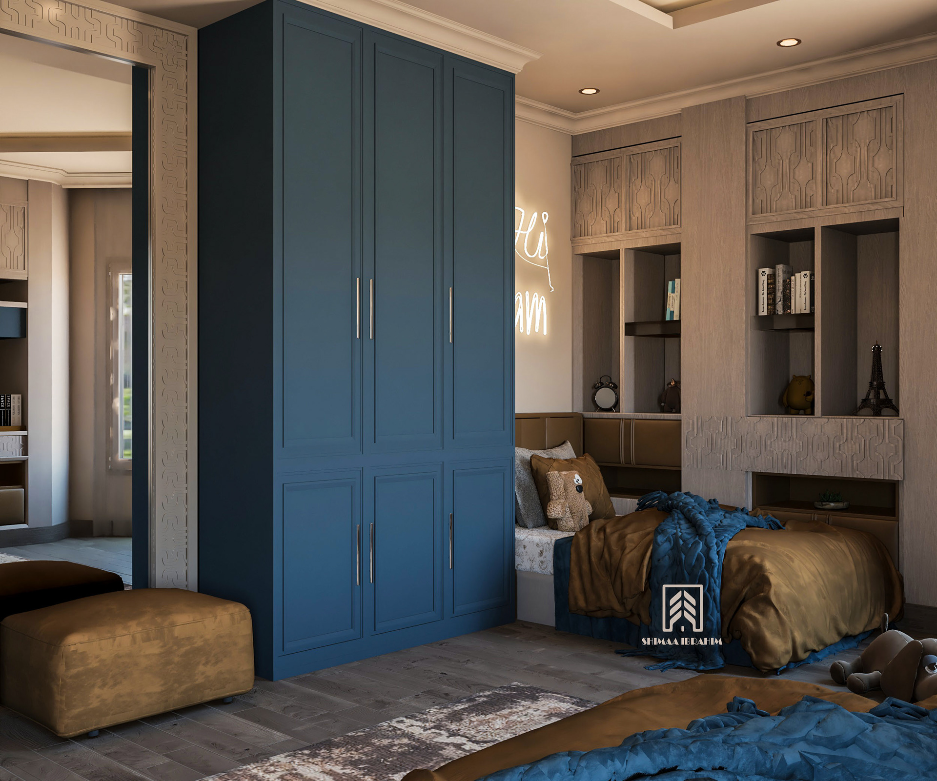 后现代儿童卧室丨Design Architecture & Decoration-9