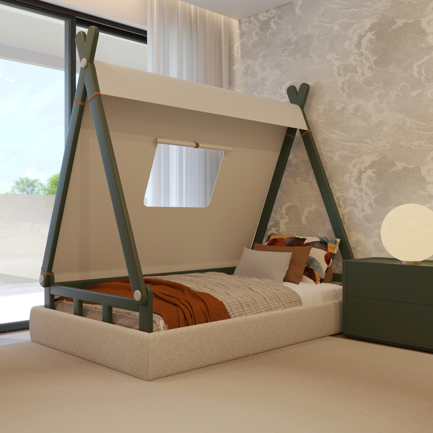 儿童卧室，AM 项目-5