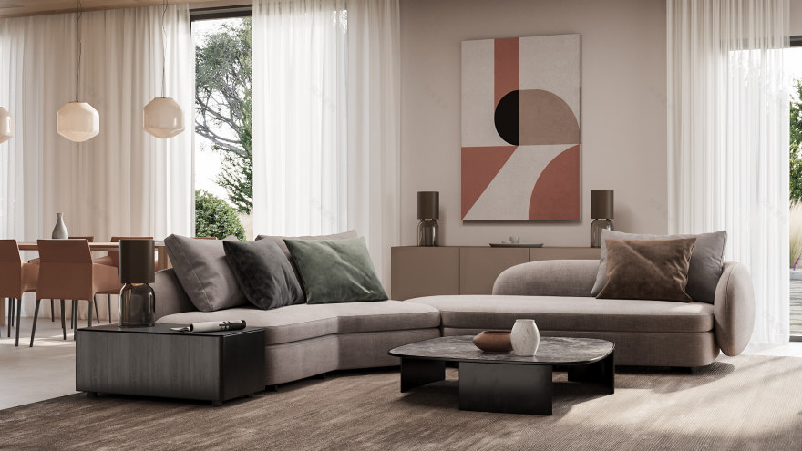 私人住宅客厅-11