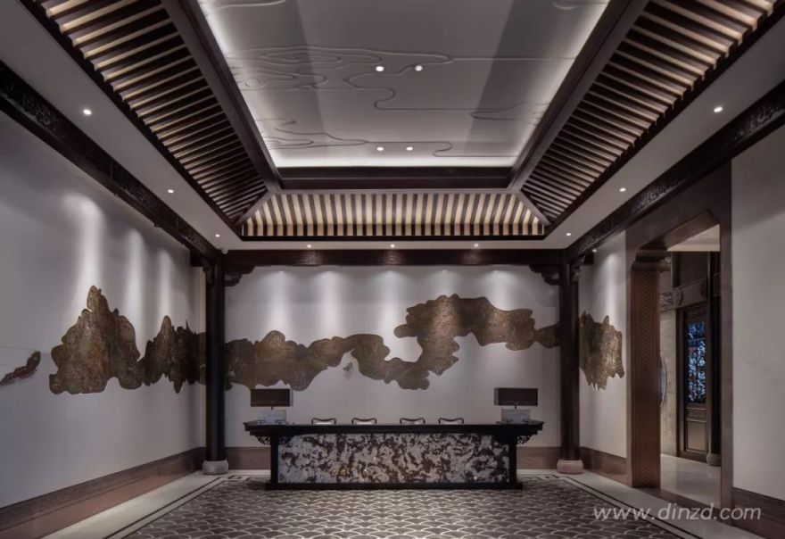 浙江诸暨祥生·云境别墅样板间——水墨意境的空间艺术-116