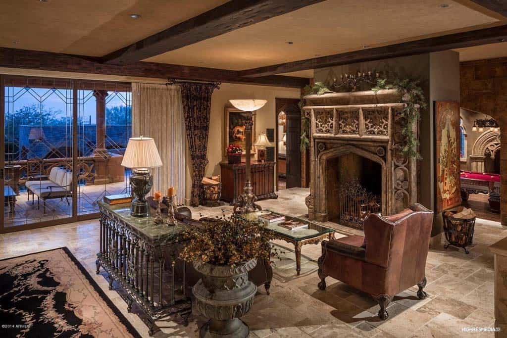 Medieval masterpiece: Italian-inspired gothic villa in Scottsdale-9