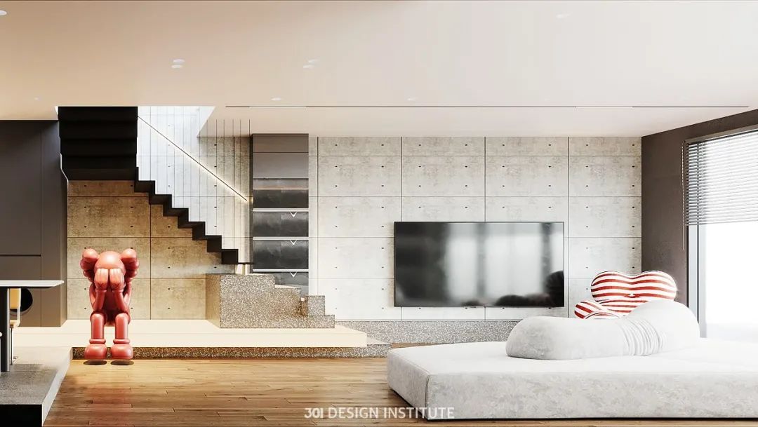 广州 400㎡现代简约别墅设计丨中国广州丨301 人居设计-15