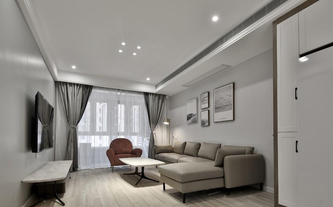 绿地悦公馆现代简约家居设计-17