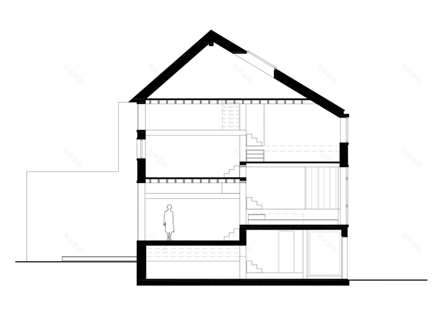 比利时布鲁塞尔 BTR 别墅丨DeDal architectes-16