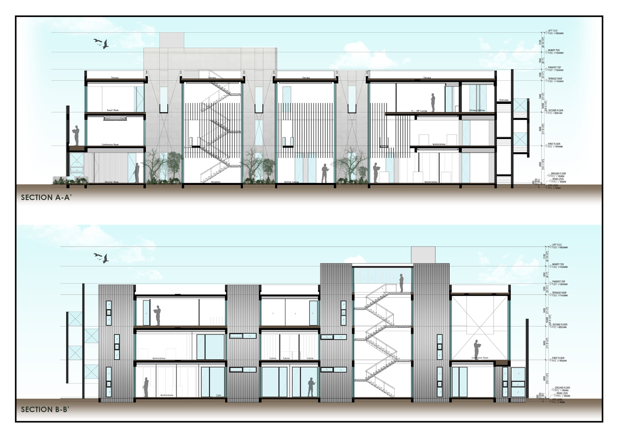 La·con Steel Plant 办公楼丨印度丨Urbanscape Architects-37