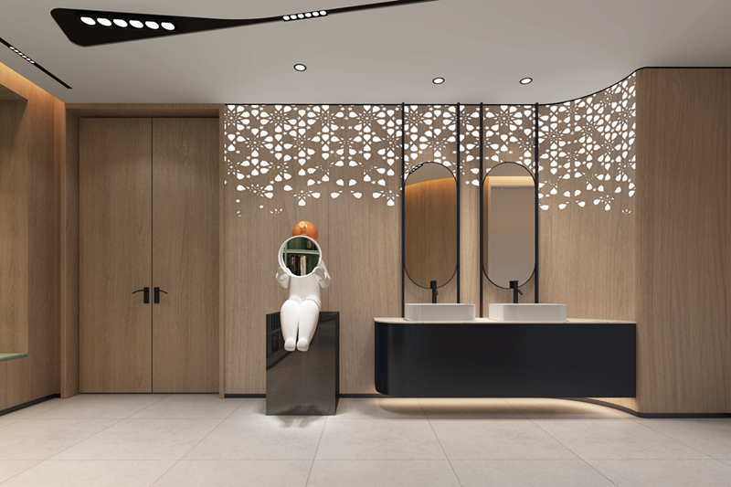 西安科技类企业办公室装修丨中国西安-9