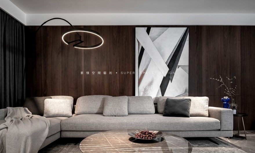 现代风格 120 平舒适三居丨中国重庆丨素朴设计-30