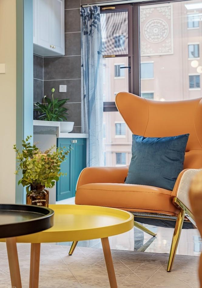 平层丨云端点墨设计丨 - 悦然奇城（实景）-13