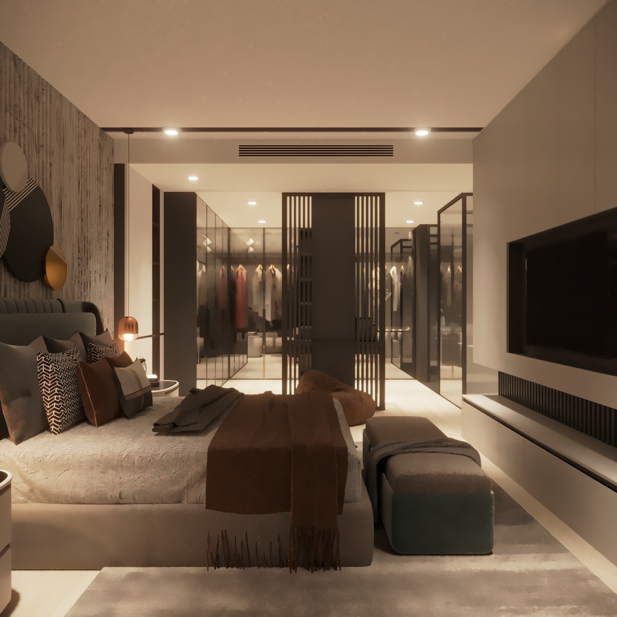 Master Bedroom & Dressing & WC-4