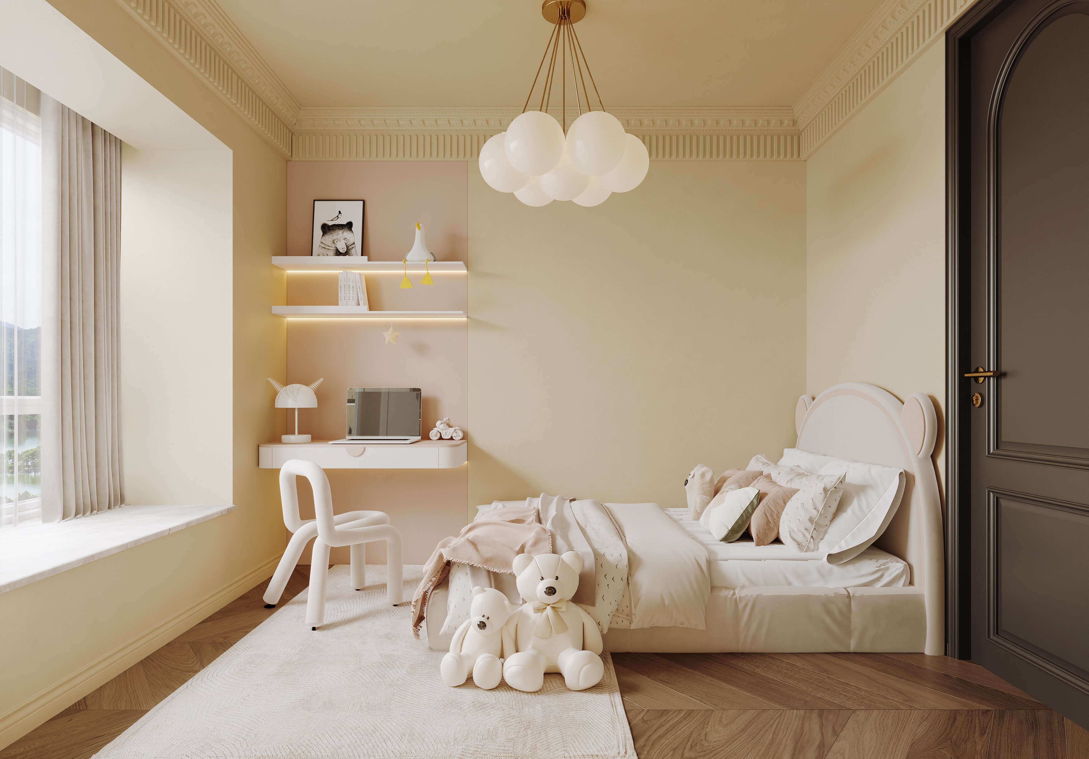 法式中古风住宅设计-4