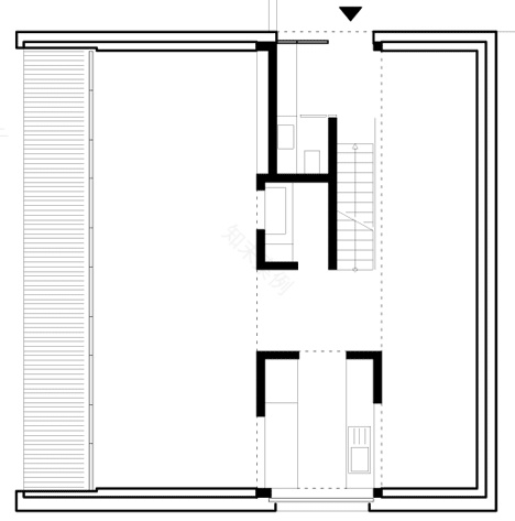 Stuttgart house by (se)arch with shingle-clad walls and an art gallery-37