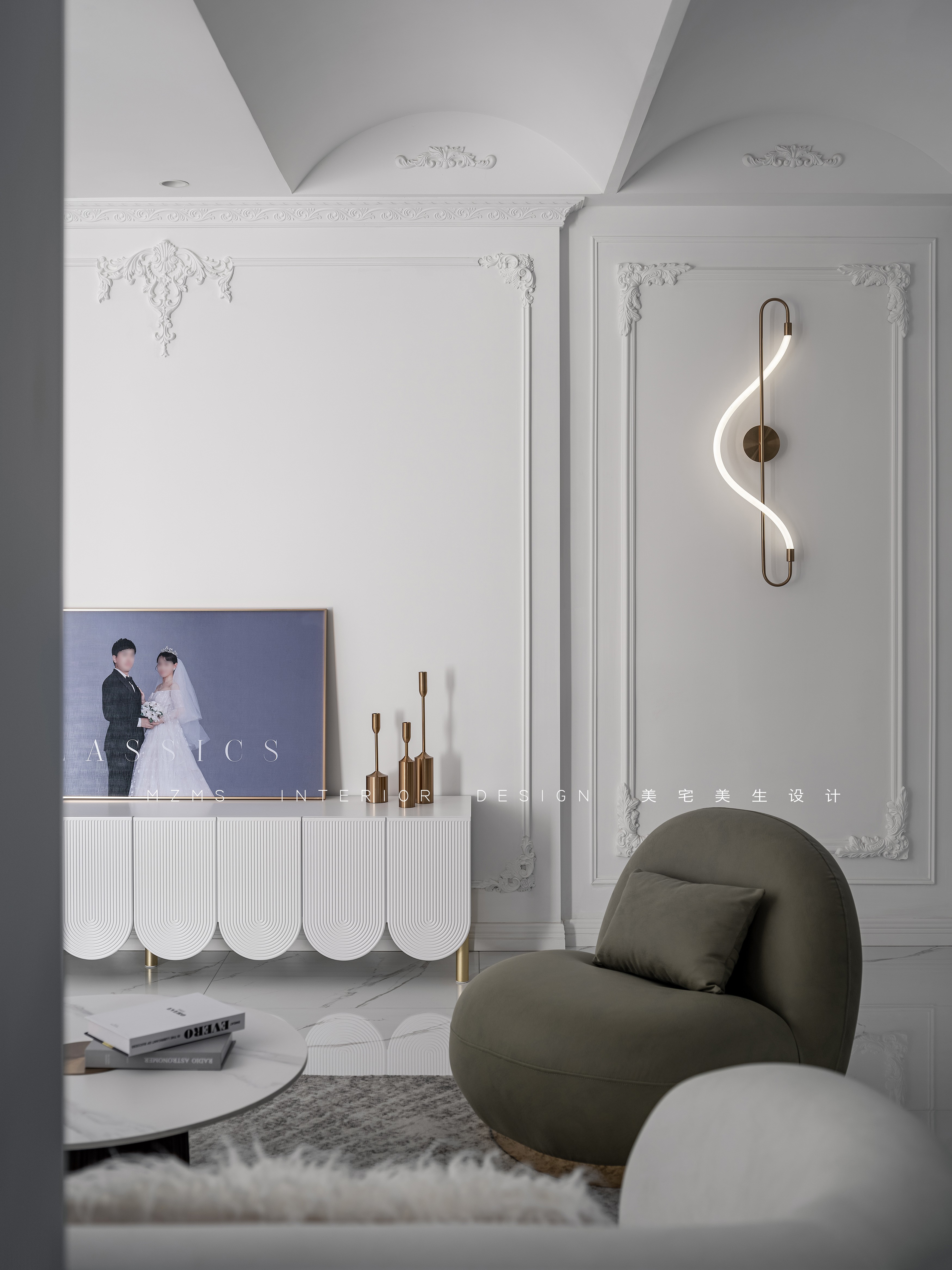 简约法式浪漫满溢,金湖听语美宅设计丨美宅·美生设计-30