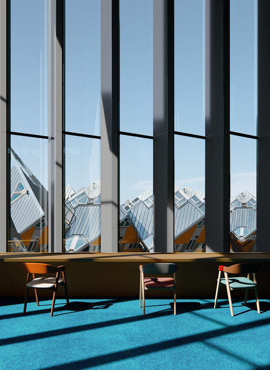 鹿特丹中央图书馆翻新重生丨荷兰鹿特丹-12