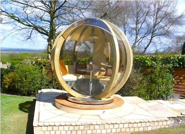 球形房屋 凉亭 G Pod丨Ornate Gardens(英国)-10
