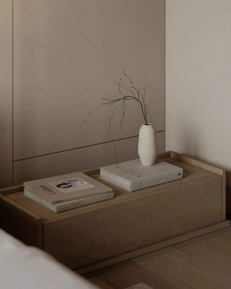 76㎡原木系奶油风极简空间设计丨哈萨克斯坦阿拉木图丨Ursa Studio-24