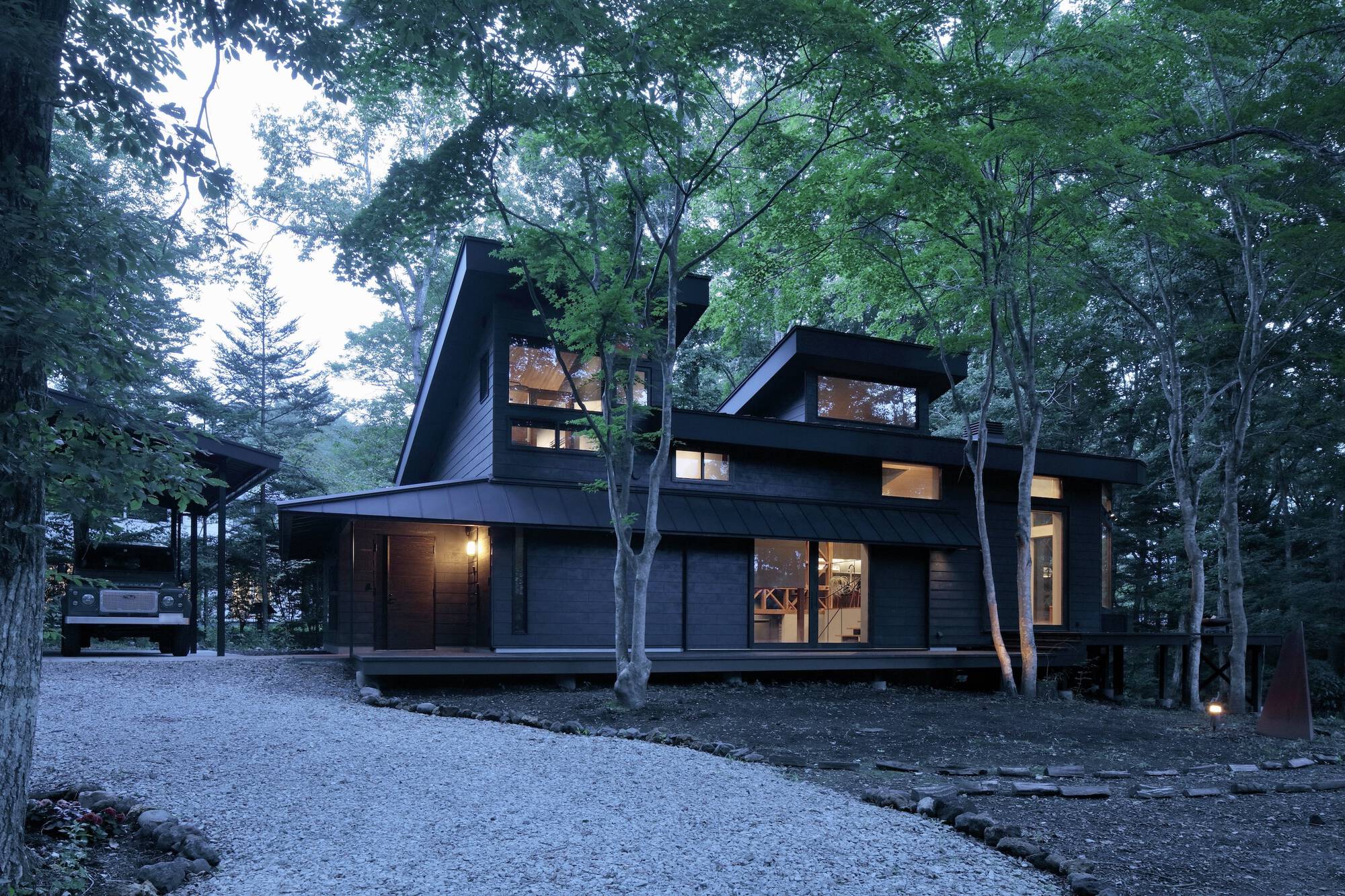 YMK 屋（注：由于YMK可能是特定名称、缩写等，若有具体背景信息可使翻译更精准） 丨日本长野丨Takeshi Hirobe Architects-24
