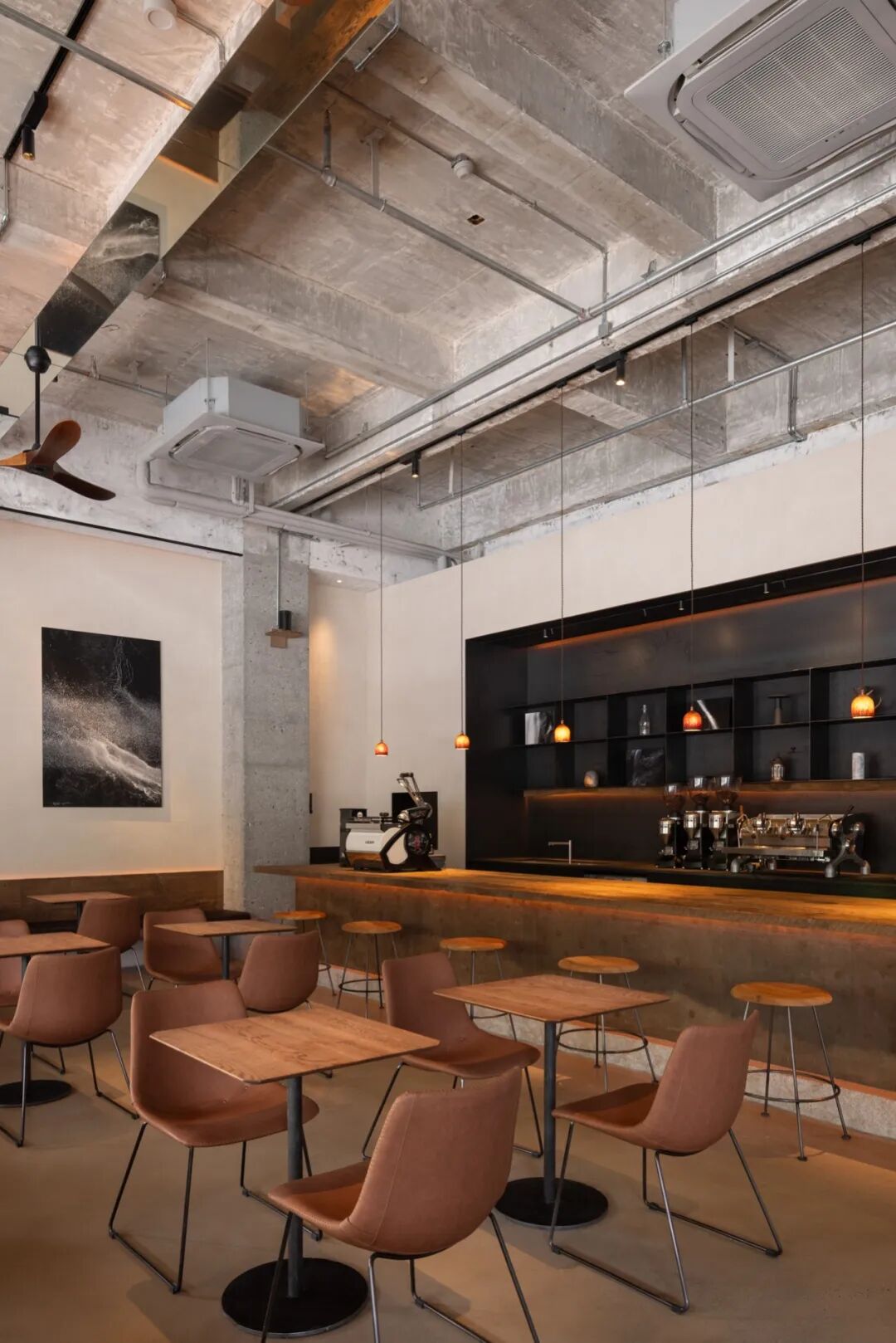 新作|城市中的庇护所--山野咖啡·BAC店-33