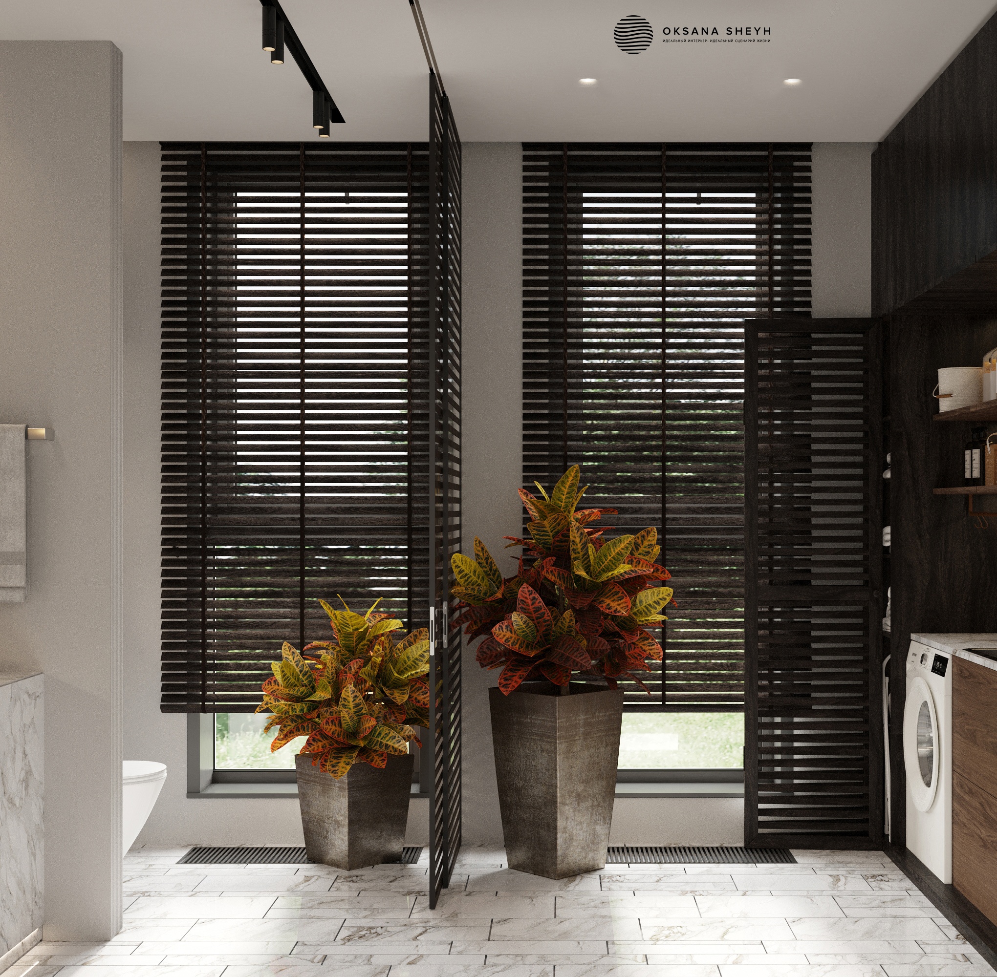 Marble laundry room-3