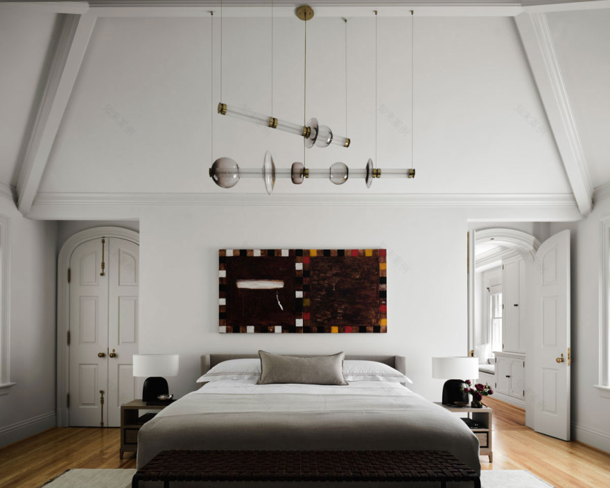 令人惊叹的达拉斯住宅,具有经典特色和大胆艺术风格-12