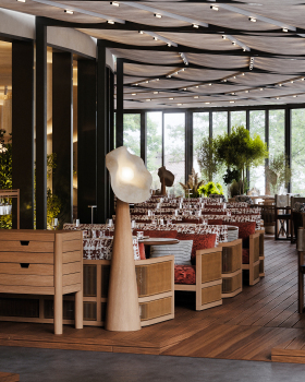 ВЕРАНДА ВОЛЬНЫЙ ВЕТЕР（“自由之风”餐厅露台）丨俄罗斯莫斯科