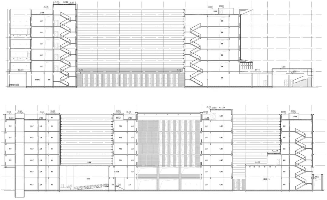 齐鲁工业大学轻工实验实训中心建筑方案设计丨中国济南丨同圆设计集团有限公司-64