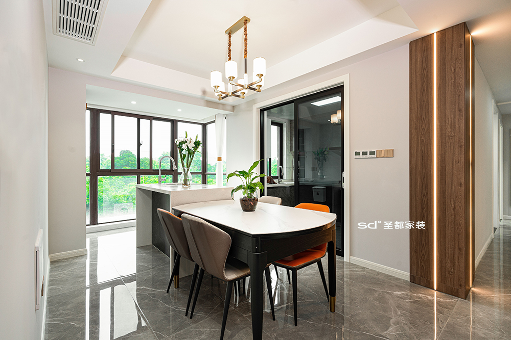 现代温婉大气之家 · 合肥御璟江山 143㎡洋房设计丨中国合肥丨圣都家居装饰有限公司-9