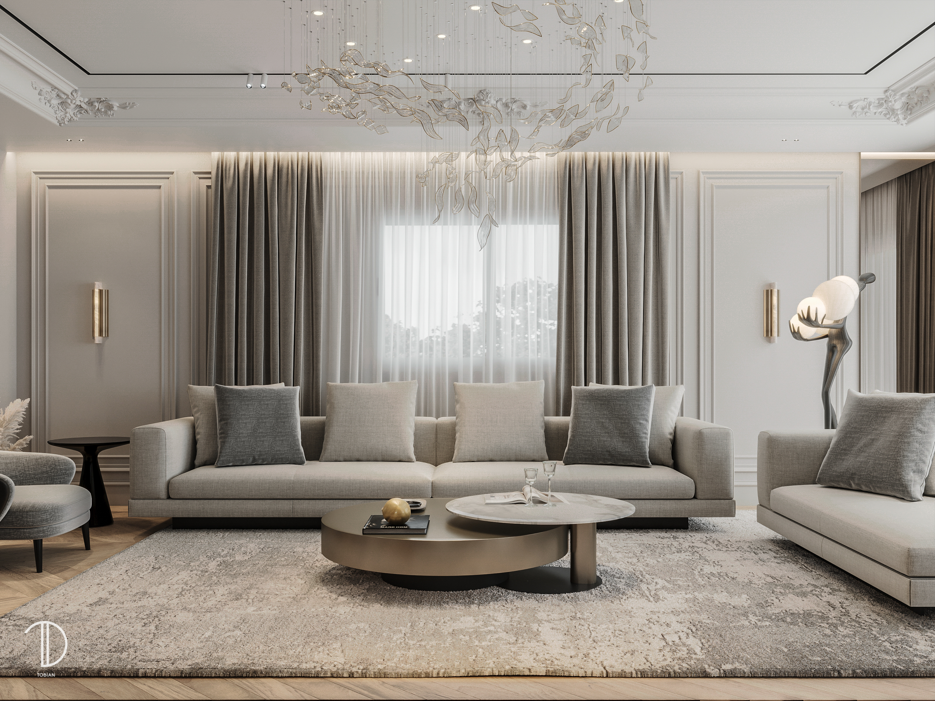 STONE PARK 别墅室内设计-16