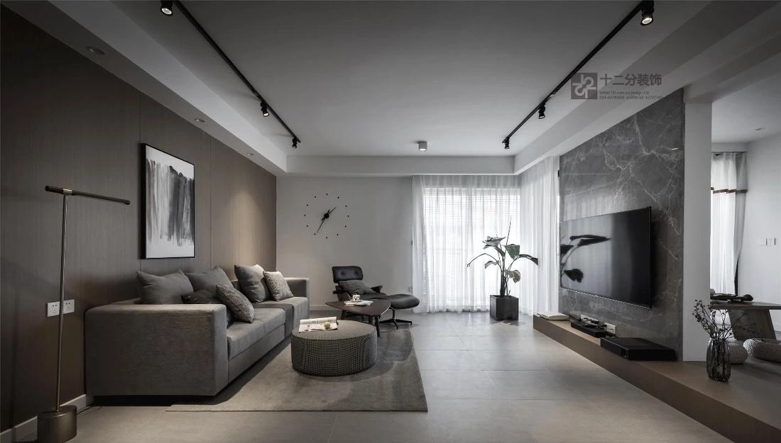 重庆华润二十四城现代北欧温情之家设计丨中国重庆丨十二分空间设计-4