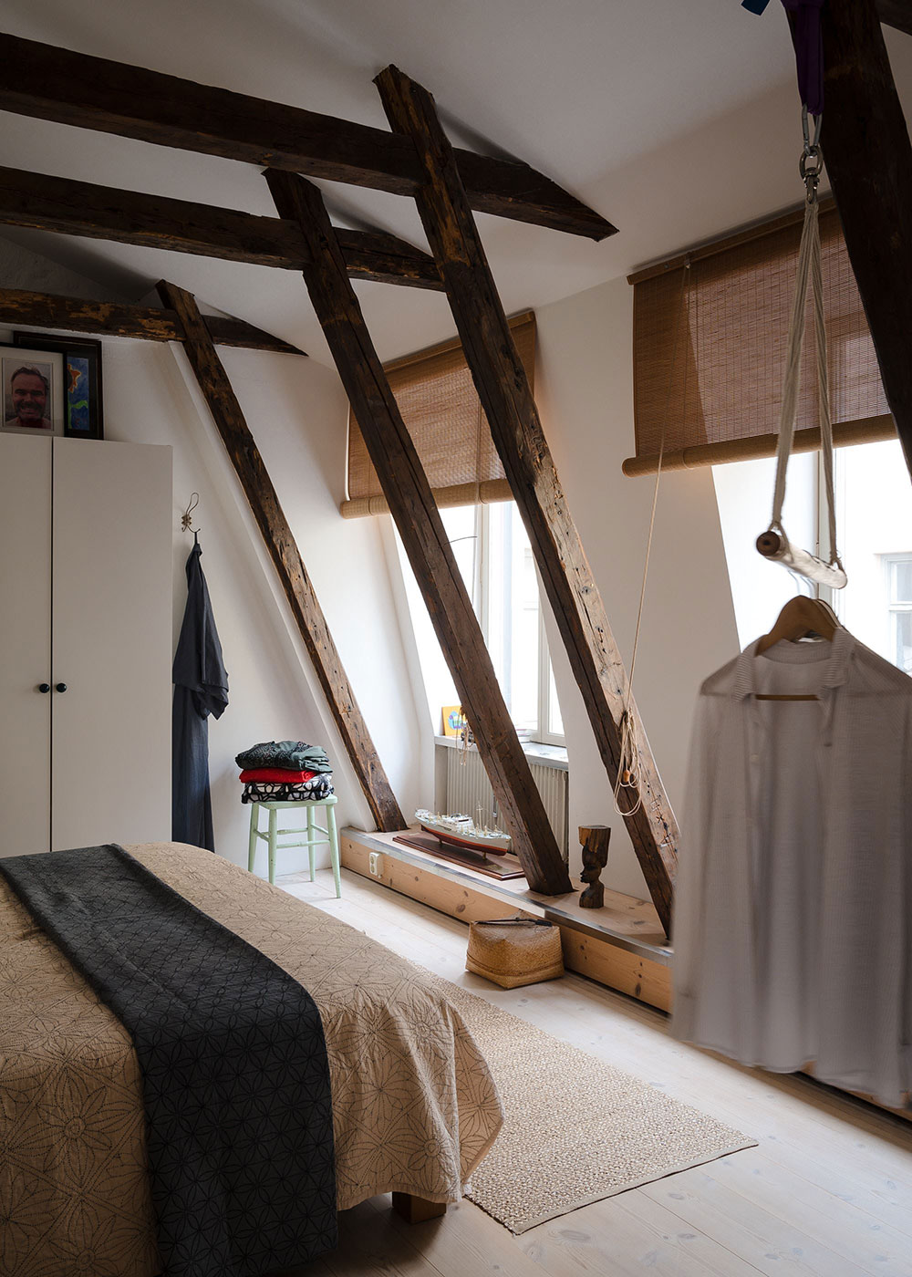 斯德哥尔摩乡村风格顶层公寓-30