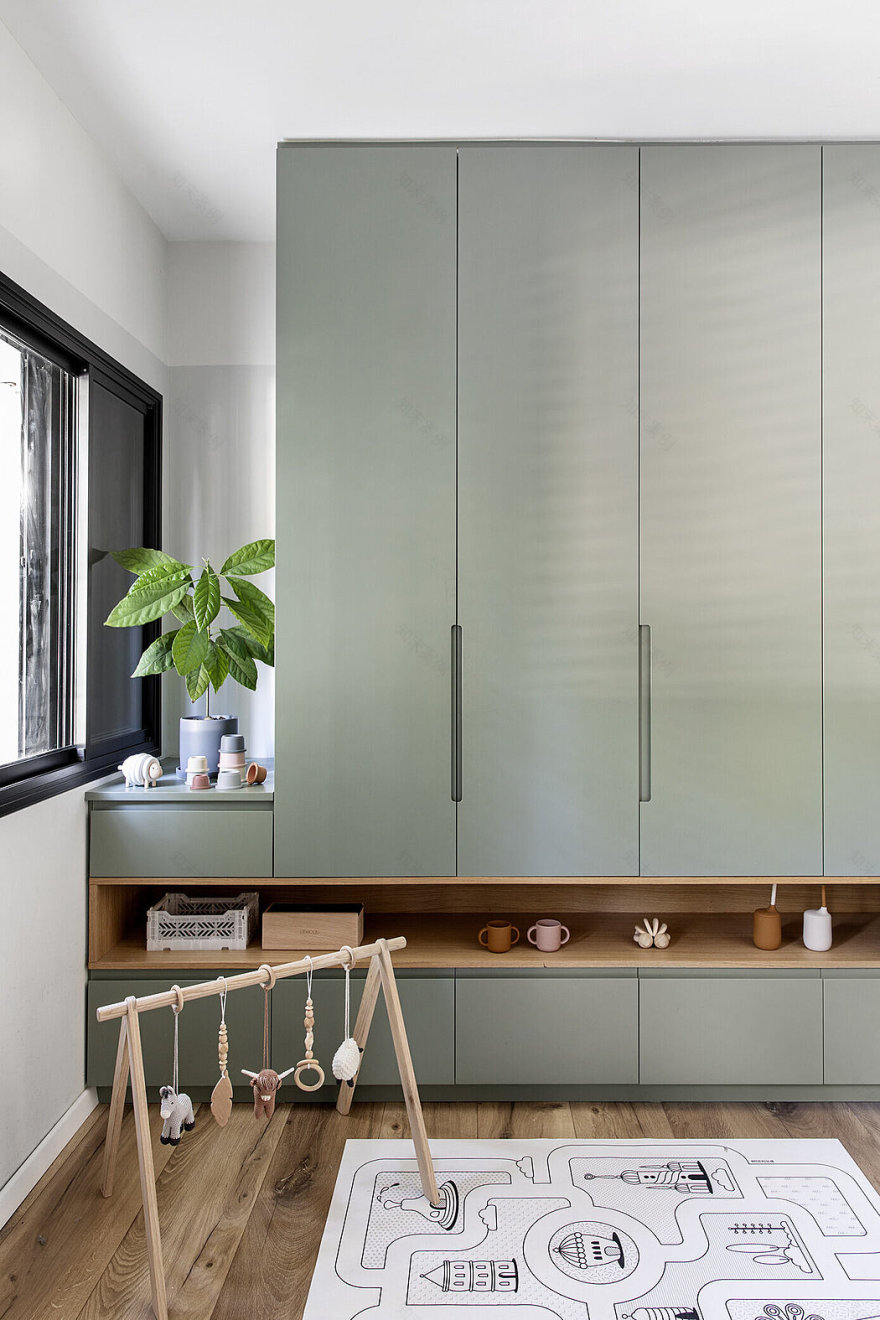 以色列 Ramat Gan 的现代家庭住宅设计丨Alter Studio-7