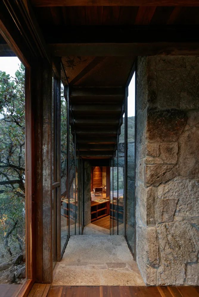 山间度假民宿 | 钢构++ 砖混结构，与自然共生-39