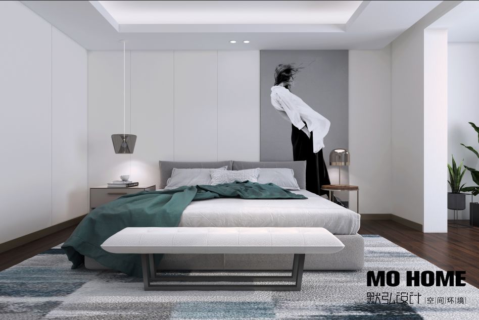 默弘设计|| 简约舒适家居,打造放松空间-35