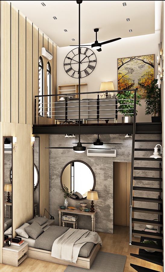 Bed Room02 室内设计丨巴基斯坦拉合尔-5