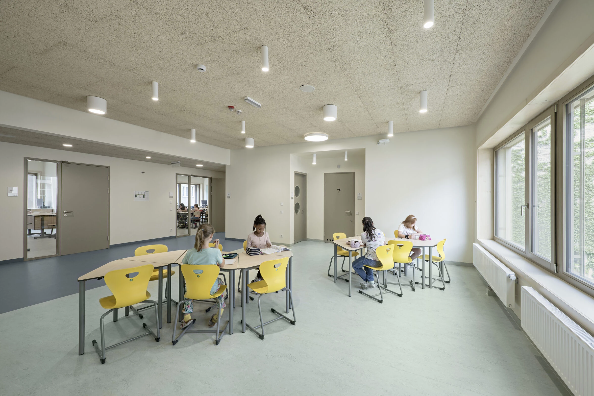 GTVS Novaragasse 学校扩建项目丨奥地利维也纳丨RAUMKUNST ZT GmbH-15