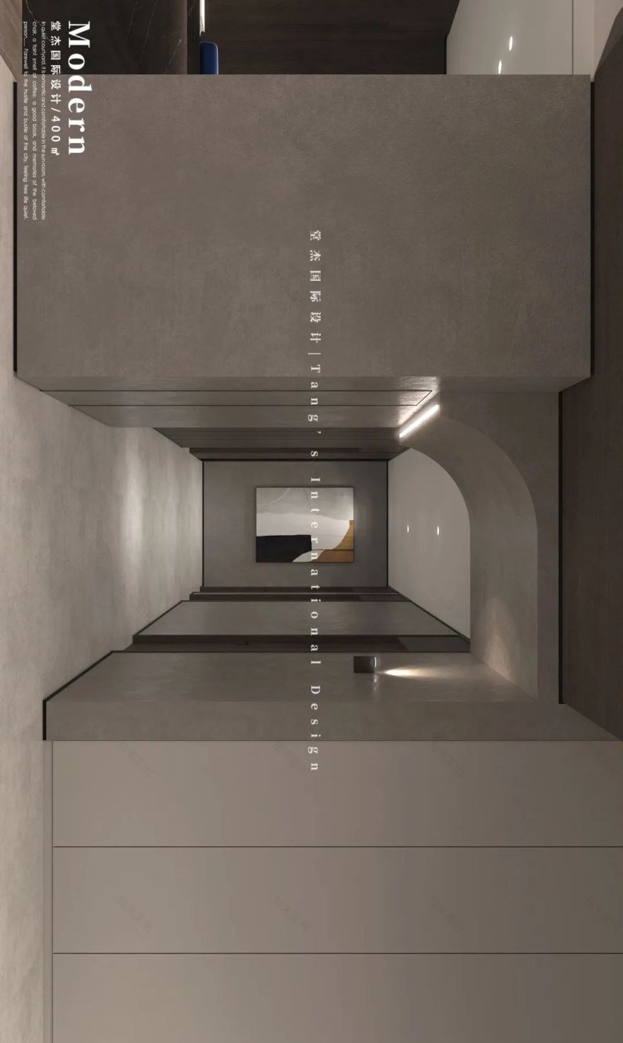 400㎡现代艺术空间丨堂杰国际设计-13