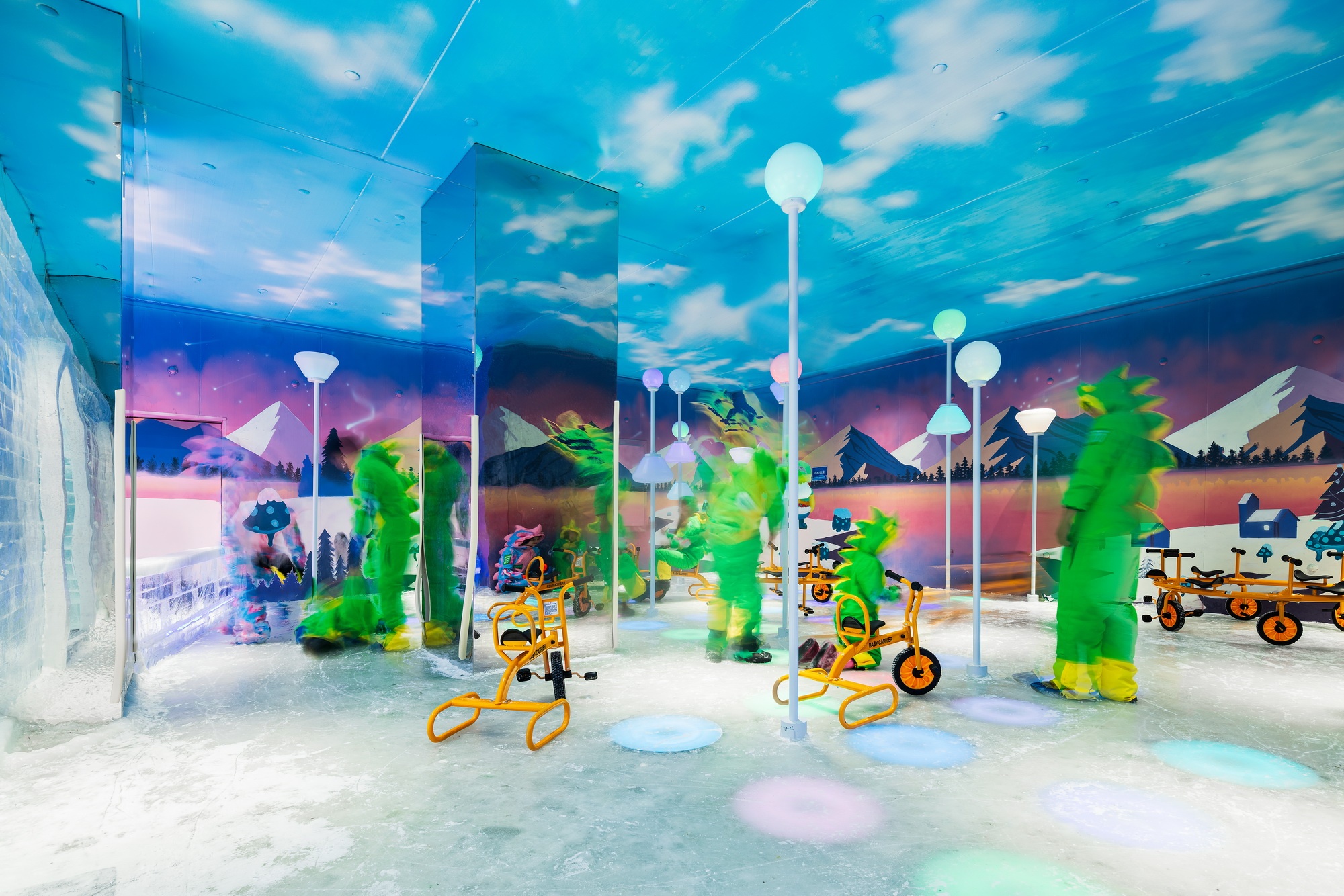 成都欢乐谷·希伯瑞亚冰雪世界丨中国成都丨龙策设计 LCARCHITURE-54