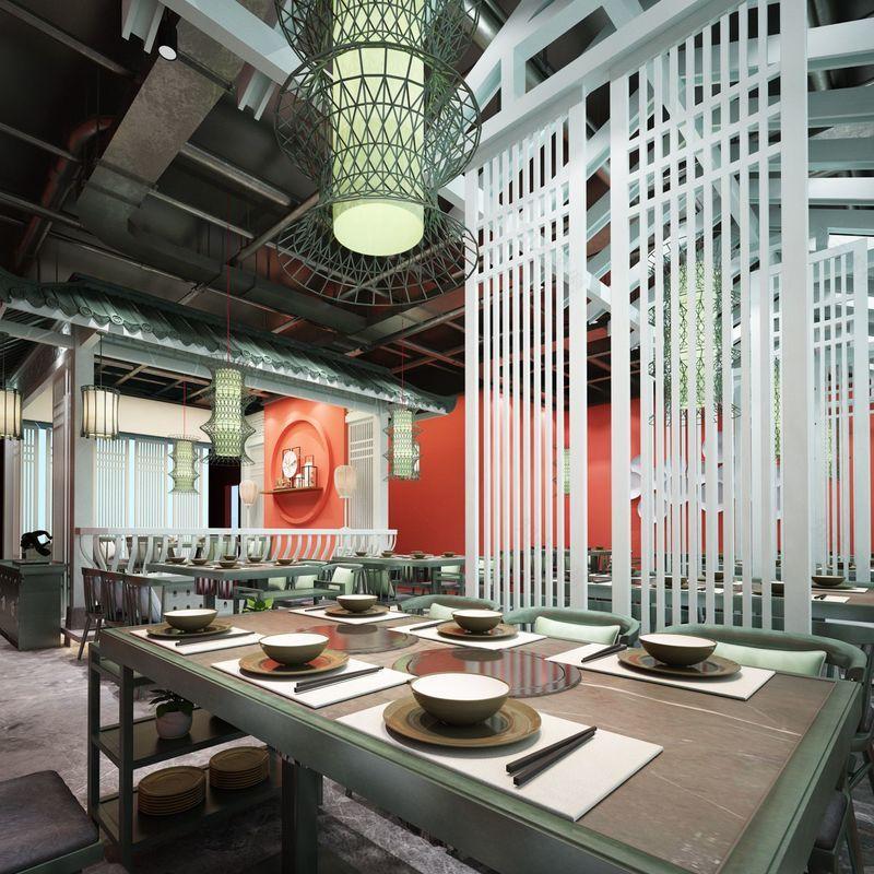 温州新中式餐厅设计 | 世墨易雲中式设计事务所-7