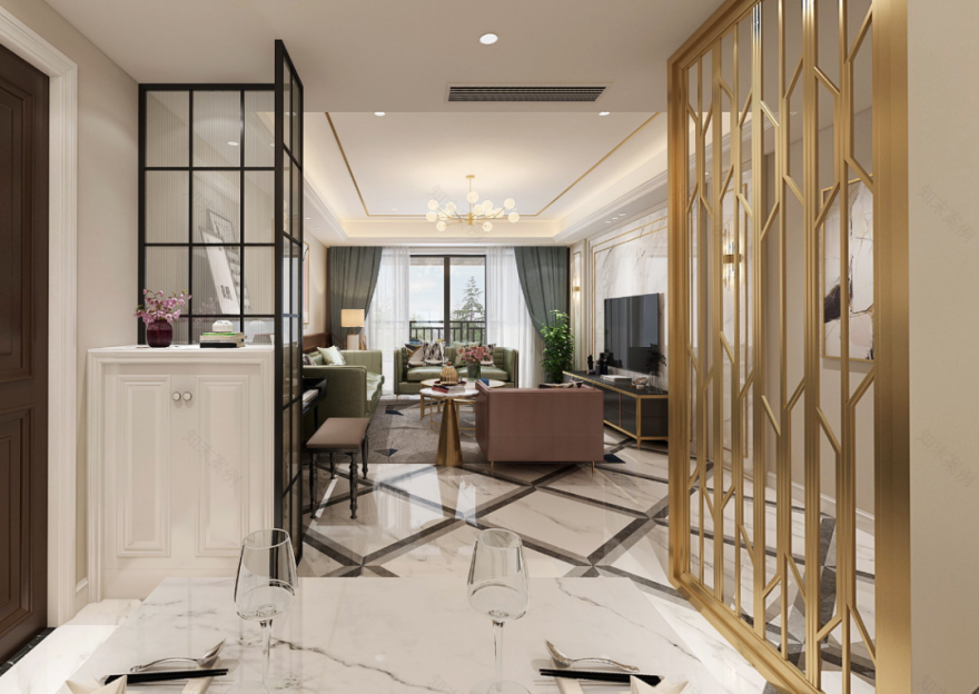 秀湖鹭岛 122㎡美式轻奢,温馨优雅小资生活-22